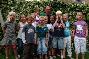 Thuis op je kinderfeestje een clown huren?