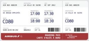 Boarding Pass - JanekShow Events