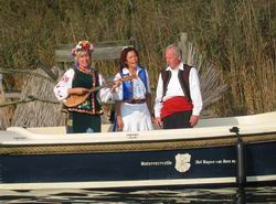 muzikaal intermezzo op het water